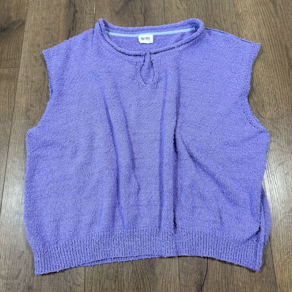 BiBi‎ Lavender Sleeveless Sweater